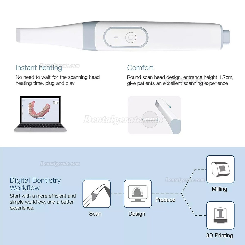 INO100 Intraoralscanner Zahnarzt /3D Digitale Zahnabdr&uuml;cke mit Software